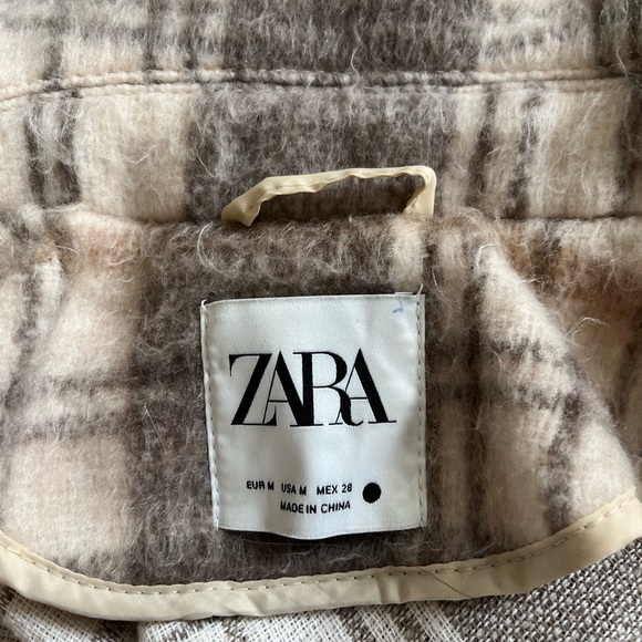 Plaid Zara stylish jacket - Picture 3 of 3